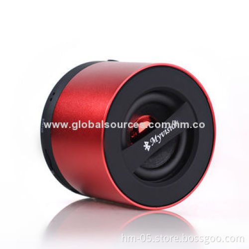Mini Portable Wireless Bluetooth Stereo Speaker, TF Card Slot and Microphone, 600mAh Lithium Battery